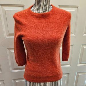 Talbots Pure Cashmere 3/4 Sleave Sweater, Size Mp